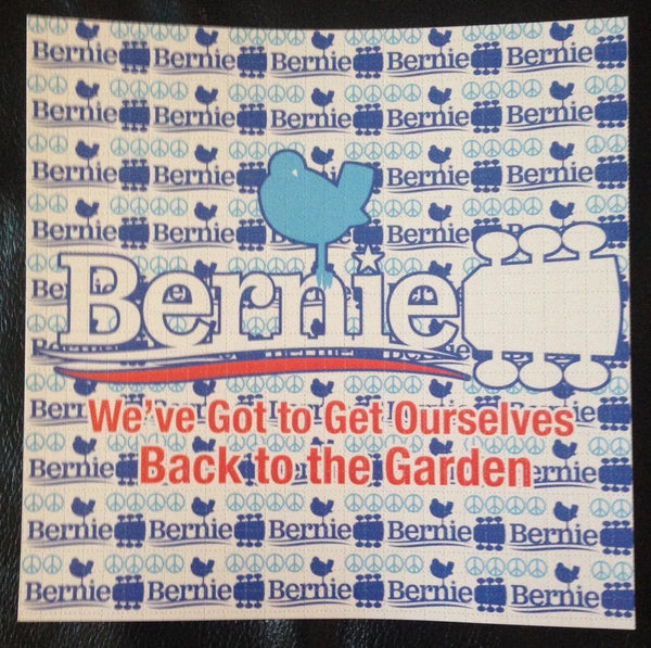 Bernie Sanders "Bernstock" Blotter Art