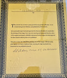 Framed First Edition Stone-Plate Signed Printer's Proof of Jerry Garcia’s “Figaro”