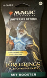 Magic the Gathering: Universe Beyond: The Lord of the Rings-Tales of Middle Earth Set Booster Packs - 7 Set Booster Packs Available
