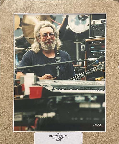 Jerry Garcia ~  5/6/1989 ~ Frost Amphitheatre, Palo Alto, CA