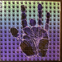 Jerry Garcia Hand Blotter Art ~ Tina Carpenter