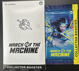 Magic the Gathering: March of the Machine Collector Booster: 15 Magic Card Pack