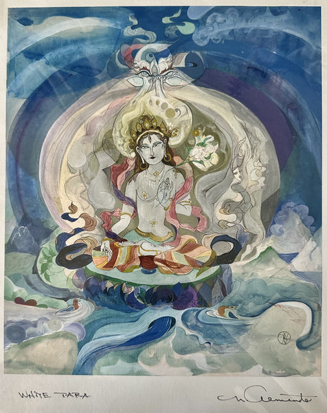 White Tara ~ Giclee Art Print ~ Nick Clemente