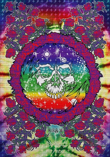 Space Ghost Blotter Art ~ Mikio Kennedy ~ Hand-Signed & Numbered