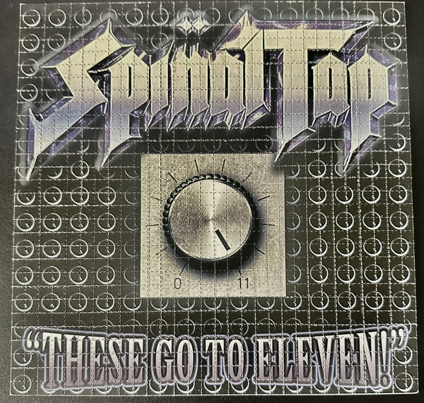 These Go To Eleven Spinal Tap Blotter Art