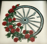 The Wheel ~ The Grateful Dead ~ Paper Quilling Framed Wall Art