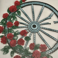 The Wheel ~ The Grateful Dead ~ Paper Quilling Framed Wall Art