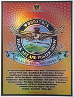 Woodstock Rock and Poster Show 2022 - Bearsville Theater, Woodstock, NY Artist Edition