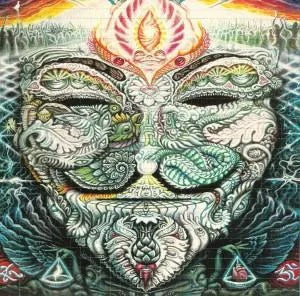 Fawkes Blotter Art ~ Randal Roberts