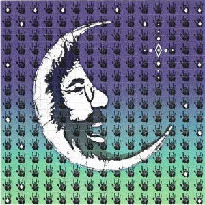 Jerry Moon Blotter Art ~ Tina Carpenter
