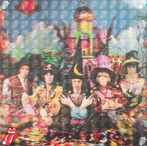 Rolling Stones Satanic Majesties' Blotter Art
