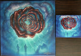 Grateful Dead-Themed “Dark Star” CD Cover Art for 'Fragile Thunder' on Stretched Canvas