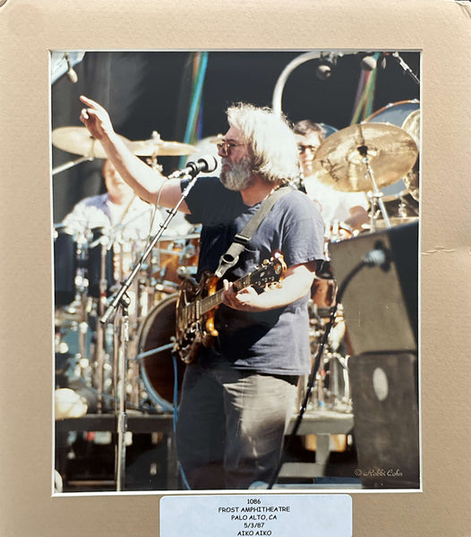 Jerry Garcia ~ 5/3/1987 ~ Frost Amphitheater, Palo Alto, CA ~ Aiko Aiko