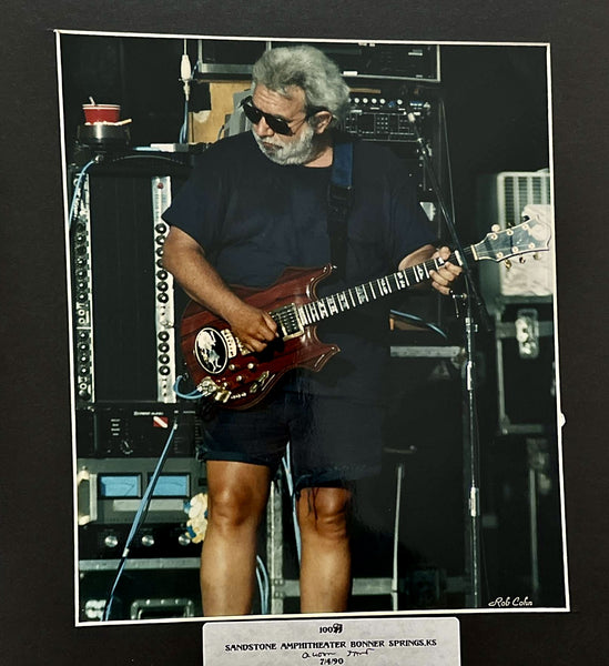 Jerry Garcia ~ 7/4/1990 ~ Sandstone Amphitheater, Bonner Springs, KS ~ Queen Jane Approximately