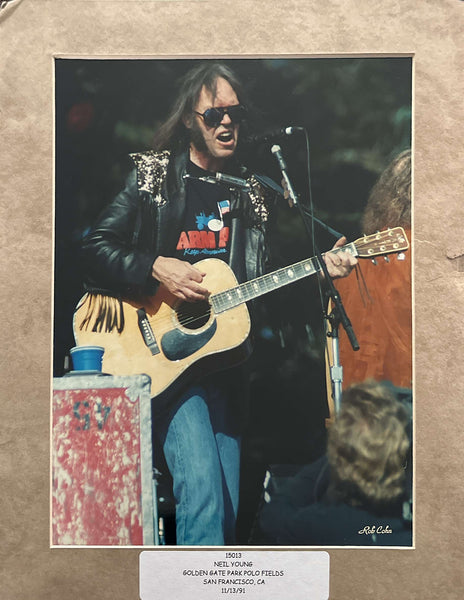 Neil Young ~ 11/13/1991 ~ Golden Gate Park Polo Fields, San Francisco, CA ~ #2