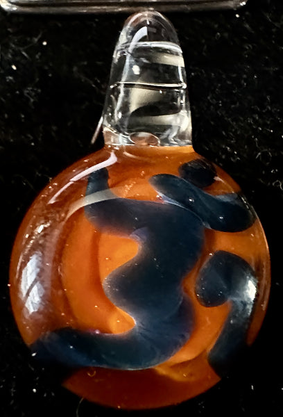 Hand Blown Glass Pendant ~ Om Dancer