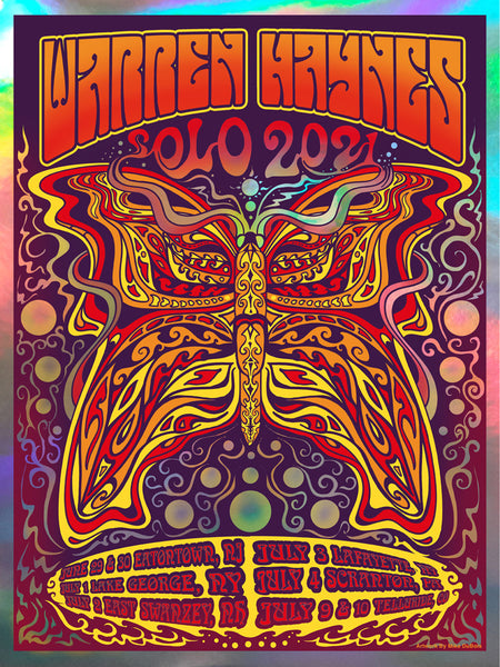 Warren Haynes Solo Tour 2021 Artist Edition