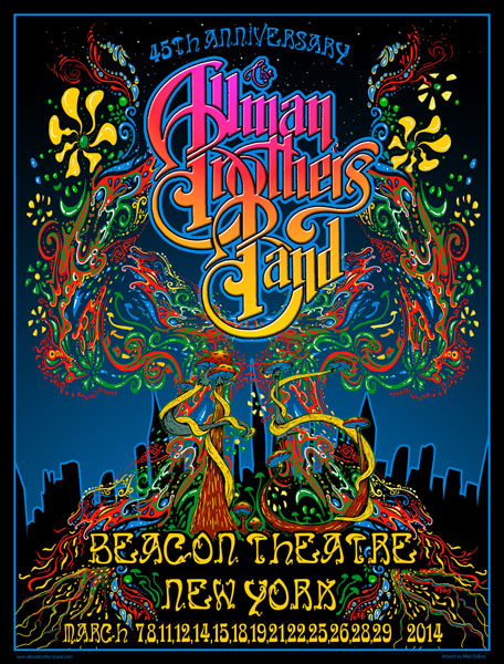 The Allman Brothers Band 45th Anniversary ~ March 2014 ~ Beacon