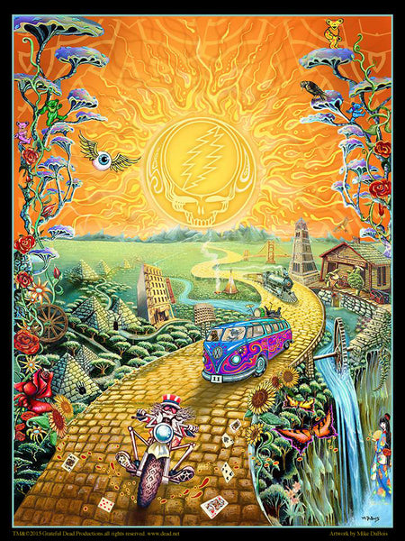 Golden Road Licensed Limited Numbered Edition Art Print